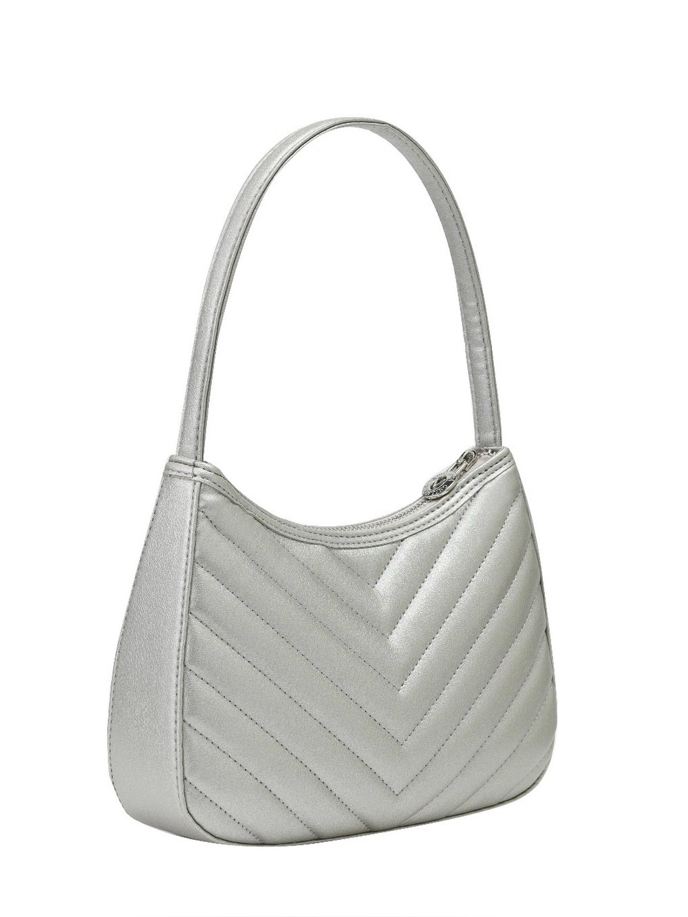 Valentino Orlandi Metallic Quilted Shoulder Bag NWT - Picture 2 of 8